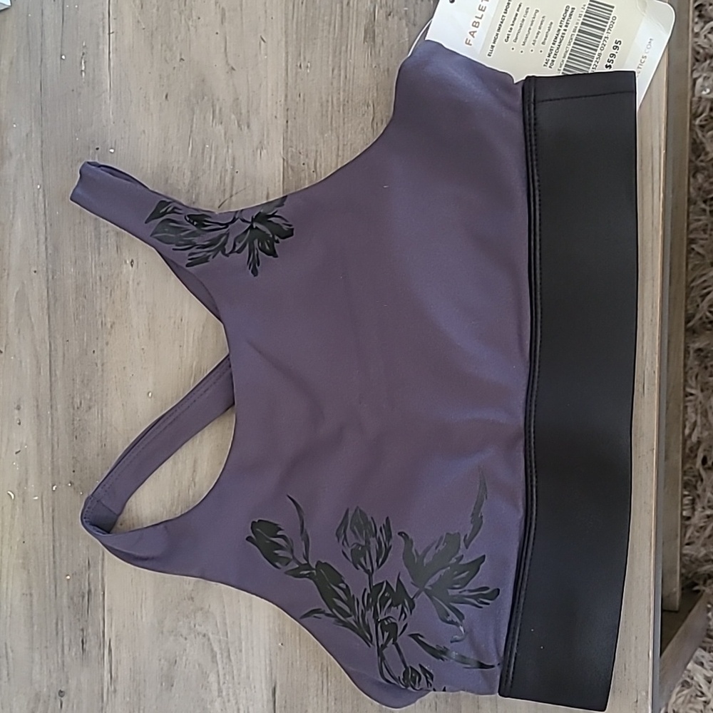 Fabletics Ellie High Impact Sports Bra NWT Size XS Xtra small 2-4